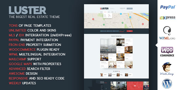 Luster V1.9 - The Biggest Real Estate WordPress Theme Free Luster V1.9 - The Biggest Real Estate WordPress Theme Free