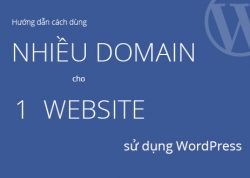 Hướng dẫn sử dụng nhiều domain cho 1 website WordPress